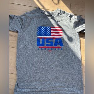 Nike dri-fit USA Lacorsse